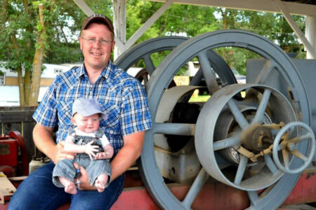 Connecting Through Antique Gas Engines Image